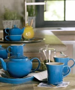 Le Creuset 14oz Tea Mug | Marseille Blue -Glassware & Drinkware Shop rs3117 cafe marseille 1
