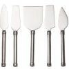 RSVP International RSVP Endurance Cheese Knives Set Of 5 -Glassware & Drinkware Shop rsvp endurance satin cheese knives set nive 5