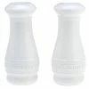 Le Creuset 2-Piece Salt & Pepper Shakers | White -Glassware & Drinkware Shop salt pepper set of 2 white 1