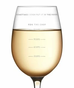 Fred Measuring Wine Glass | Sauced 7 Fred Measuring Wine Glass | Sauced -Glassware & Drinkware Shop sauced prod3