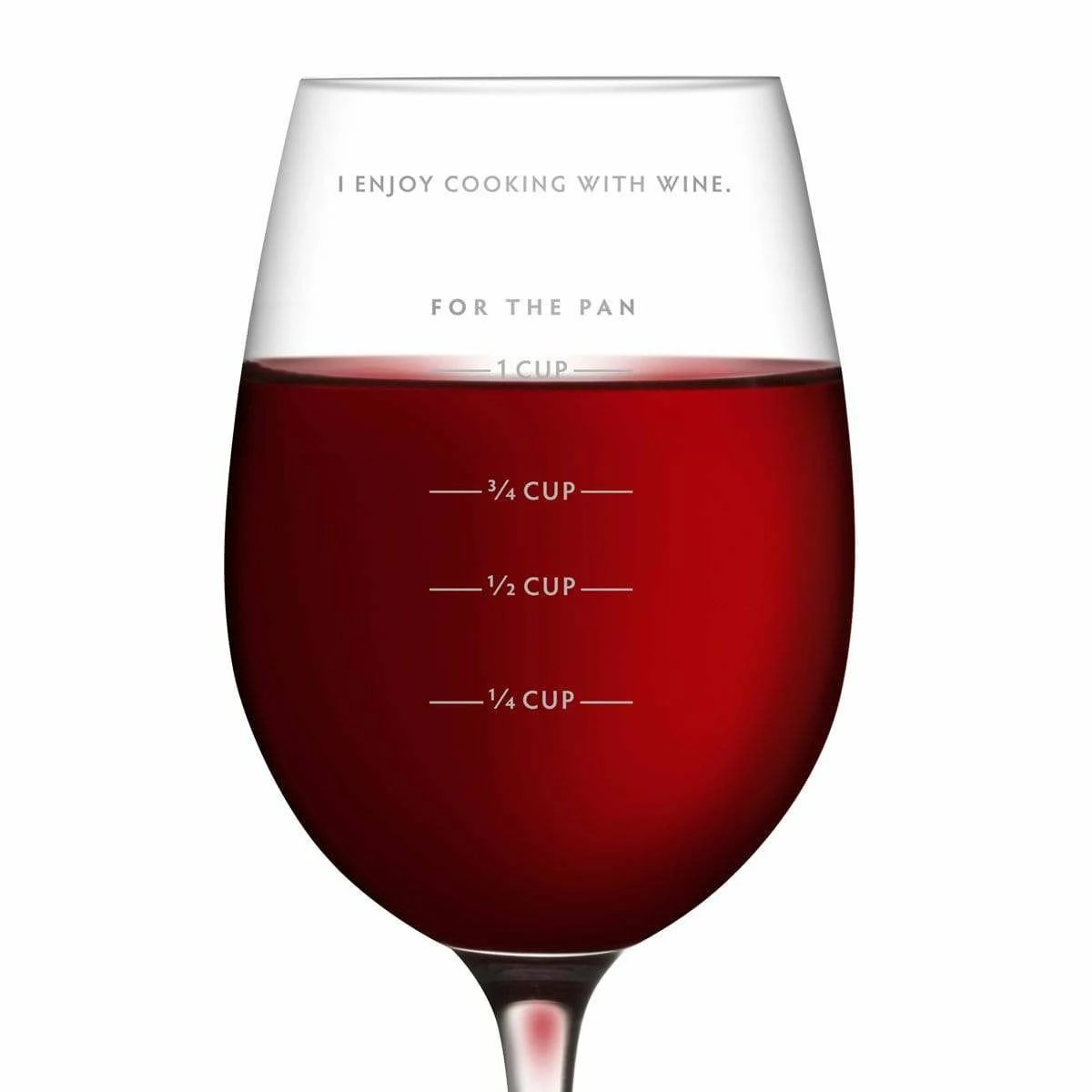 Fred Measuring Wine Glass | Sauced 4 Fred Measuring Wine Glass | Sauced - Image 2