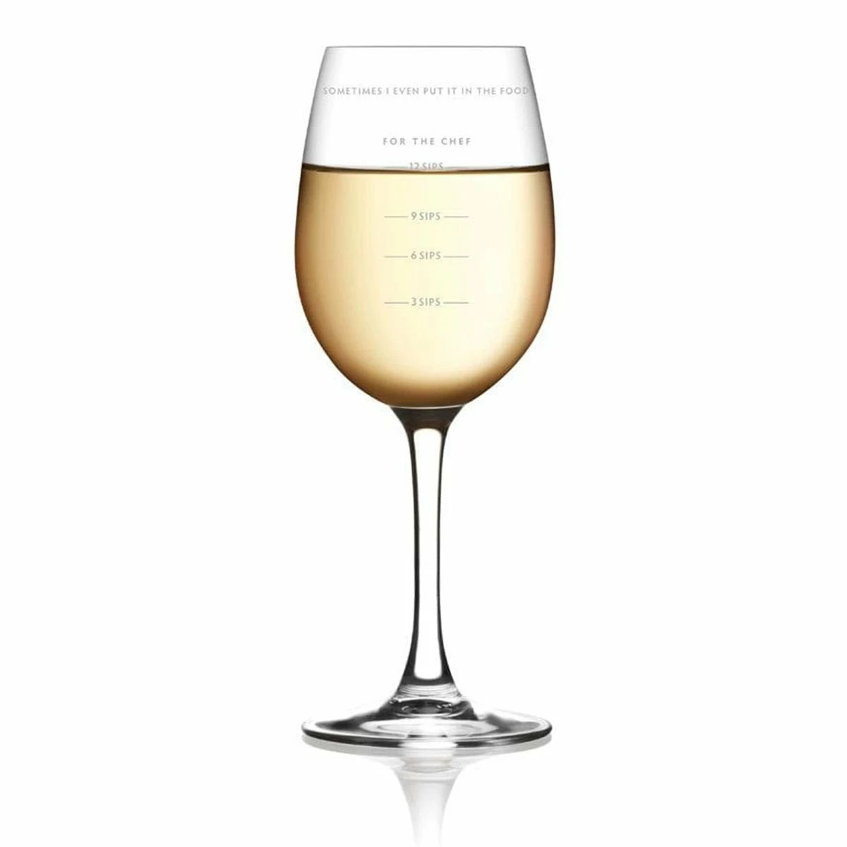 Fred Measuring Wine Glass | Sauced 3 Fred Measuring Wine Glass | Sauced