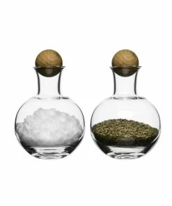 Sagaform Nature Serving Set With Oak Stopper