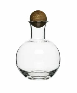 Sagaform Nature Serving Set With Oak Stopper -Glassware & Drinkware Shop serve3