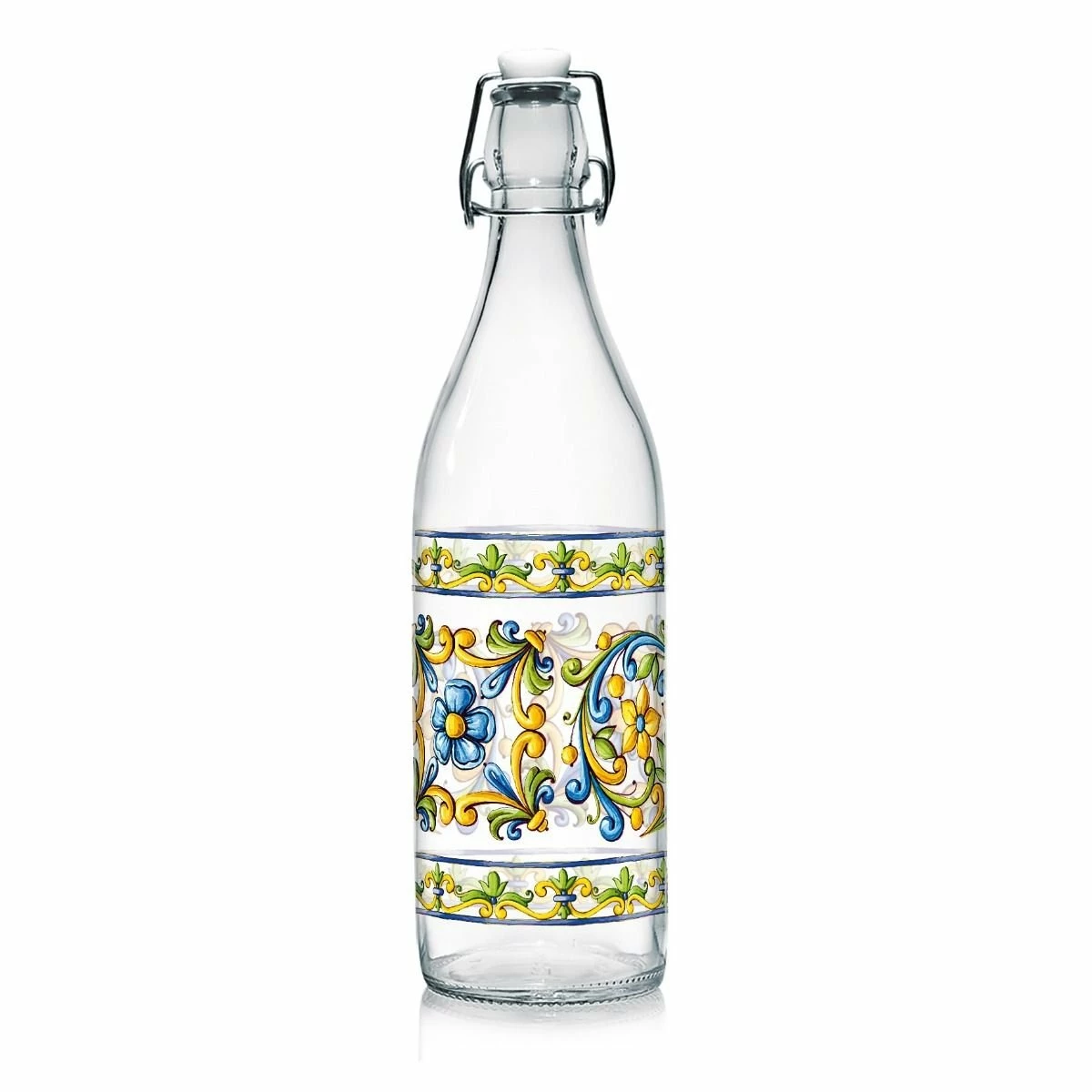 Cerve 33.8oz Swing Top Lory Glass Bottle | Sicily 3 Cerve 33.8oz Swing Top Lory Glass Bottle | Sicily