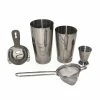 Mercer Barfly 5-Piece Shaker Set | Stainless Steel 2 Mercer Barfly 5-Piece Shaker Set | Stainless Steel -Glassware & Drinkware Shop ss5pc1