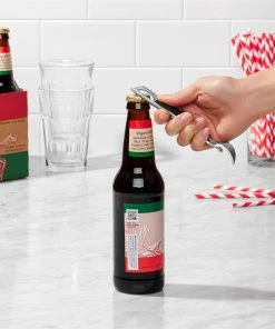 OXO SteeL Bottle Opener -Glassware & Drinkware Shop stl 1058015 4