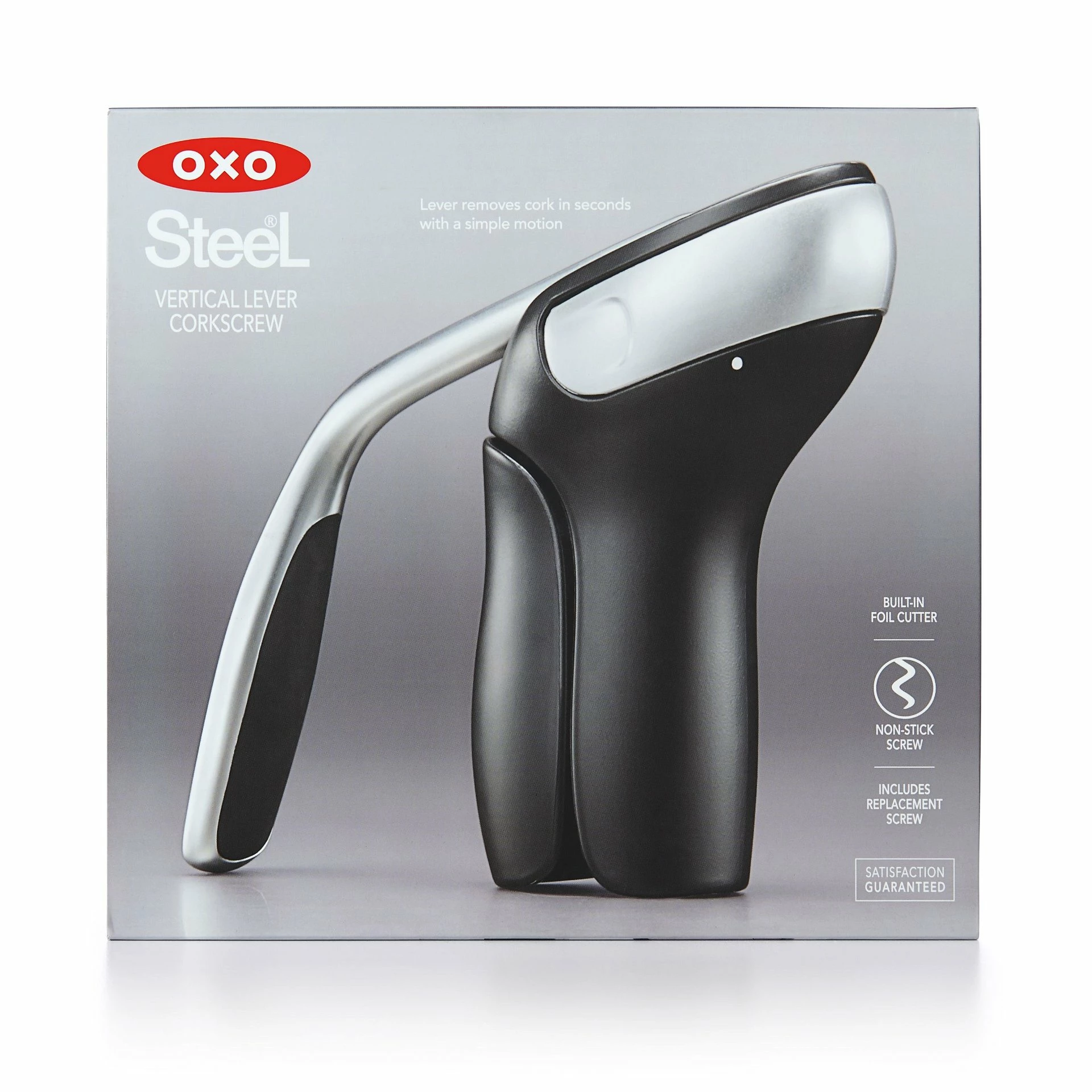 OXO SteeL Vertical Lever Corkscrew 11 OXO SteeL Vertical Lever Corkscrew - Image 9