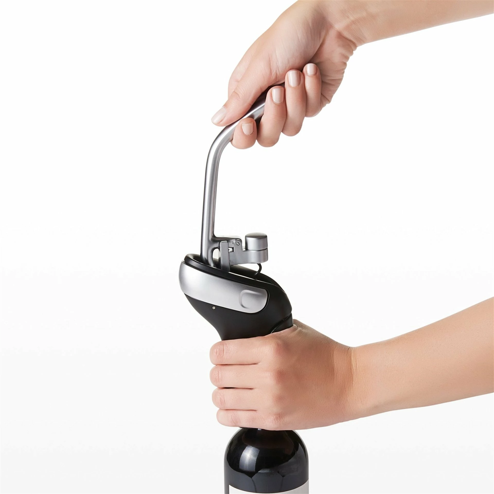 OXO SteeL Vertical Lever Corkscrew 6 OXO SteeL Vertical Lever Corkscrew - Image 4