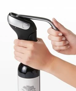 OXO SteeL Vertical Lever Corkscrew 16 OXO SteeL Vertical Lever Corkscrew -Glassware & Drinkware Shop stl 11147600 4b