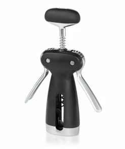 OXO SteeL Winged Corkscrew + Removable Foil Cutter 10 OXO SteeL Winged Corkscrew + Removable Foil Cutter -Glassware & Drinkware Shop stl 3113400 1b