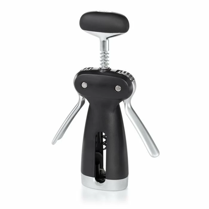 OXO SteeL Winged Corkscrew + Removable Foil Cutter 6 OXO SteeL Winged Corkscrew + Removable Foil Cutter - Image 4