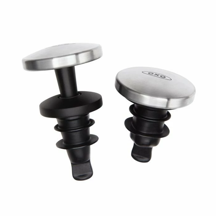 OXO SteeL Expanding Wine Stopper | 2-Pack 3 OXO SteeL Expanding Wine Stopper | 2-Pack