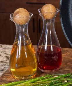 Sagaform Nature Oil/Vinegar Bottles With Oak Stopper 11 Sagaform Nature Oil/Vinegar Bottles With Oak Stopper -Glassware & Drinkware Shop swiss diamond lifestyles square 0008 swiss diamond lifestyles 2022 3247