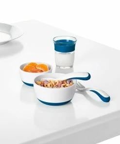 OXO Tot Feeding Spoon Set With Soft Silicone | Teal -Glassware & Drinkware Shop tot 61133300 9 1