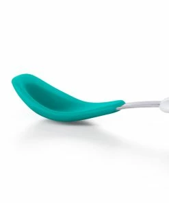 OXO Tot Feeding Spoon Set With Soft Silicone | Teal -Glassware & Drinkware Shop tot 61138300 7