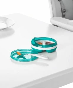 OXO Tot Feeding Spoon Set With Soft Silicone | Teal -Glassware & Drinkware Shop tot 61138300 9