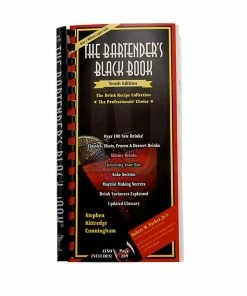 True Brands Bartender's Black Book 10th Ed. - True Brands Book Offer