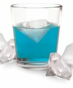 True Brands "Iced Out" Silicone Diamond Ice Cube Tray