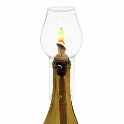 True Brands Hurricane Wine Bottle Lamp 3 True Brands Hurricane Wine Bottle Lamp
