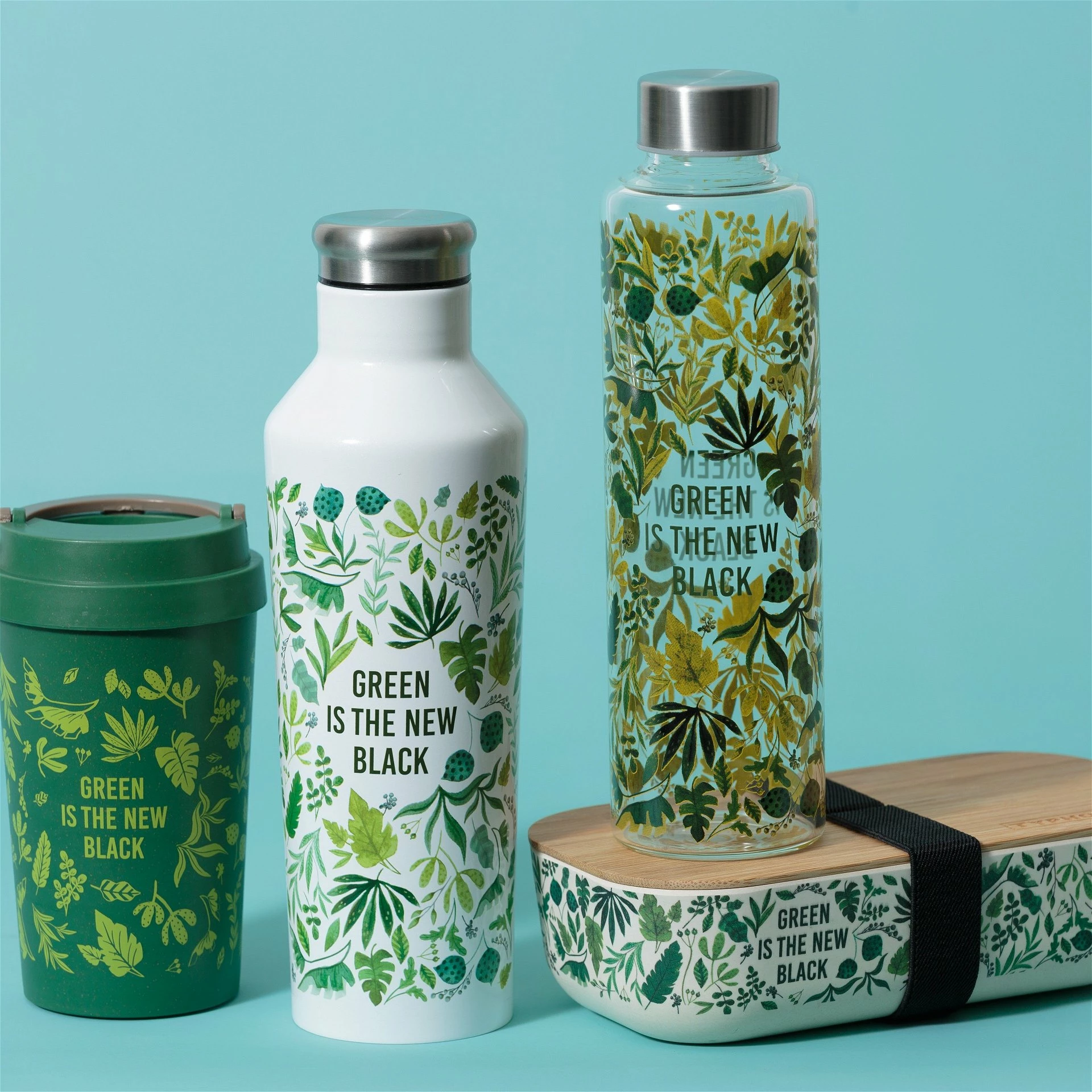 Typhoon PURE 20.3oz Glass Bottle | Green Is The New Black 5 Typhoon PURE 20.3oz Glass Bottle | Green Is The New Black - Image 3