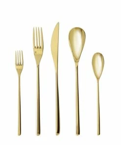 Fortessa Dragonfly 5-Piece Place Setting | Gold