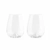 Stolzle 16oz Vulcano Stemless Wine Glasses | Set Of 2 2 Stolzle 16oz Vulcano Stemless Wine Glasses | Set Of 2 -Glassware & Drinkware Shop vulcano 16 oz. crystal stemless wine glass