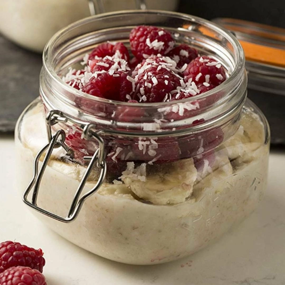 Kilner Swing Top Square Glass Jar | 17oz 4 Kilner Swing Top Square Glass Jar | 17oz - Image 2